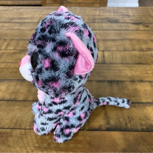 3/$18 - TY Beanie Boos | Tasha the Pink & Gray Leopard - Picture 3 of 8